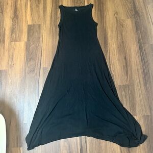 J. Crew Black Sleeveless Maxi Dress